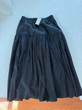 Sanctuary Black Tiered Maxi Skirt